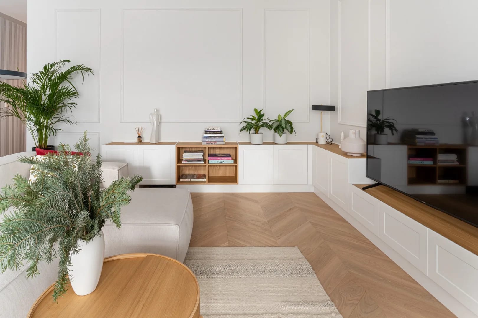 Bianco oak, Jawor Parkiet