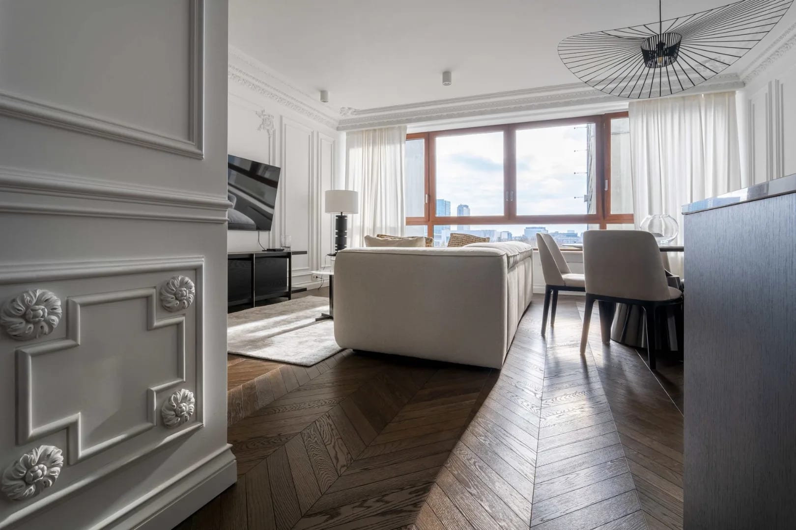 Jawor Parkiet Nero oak