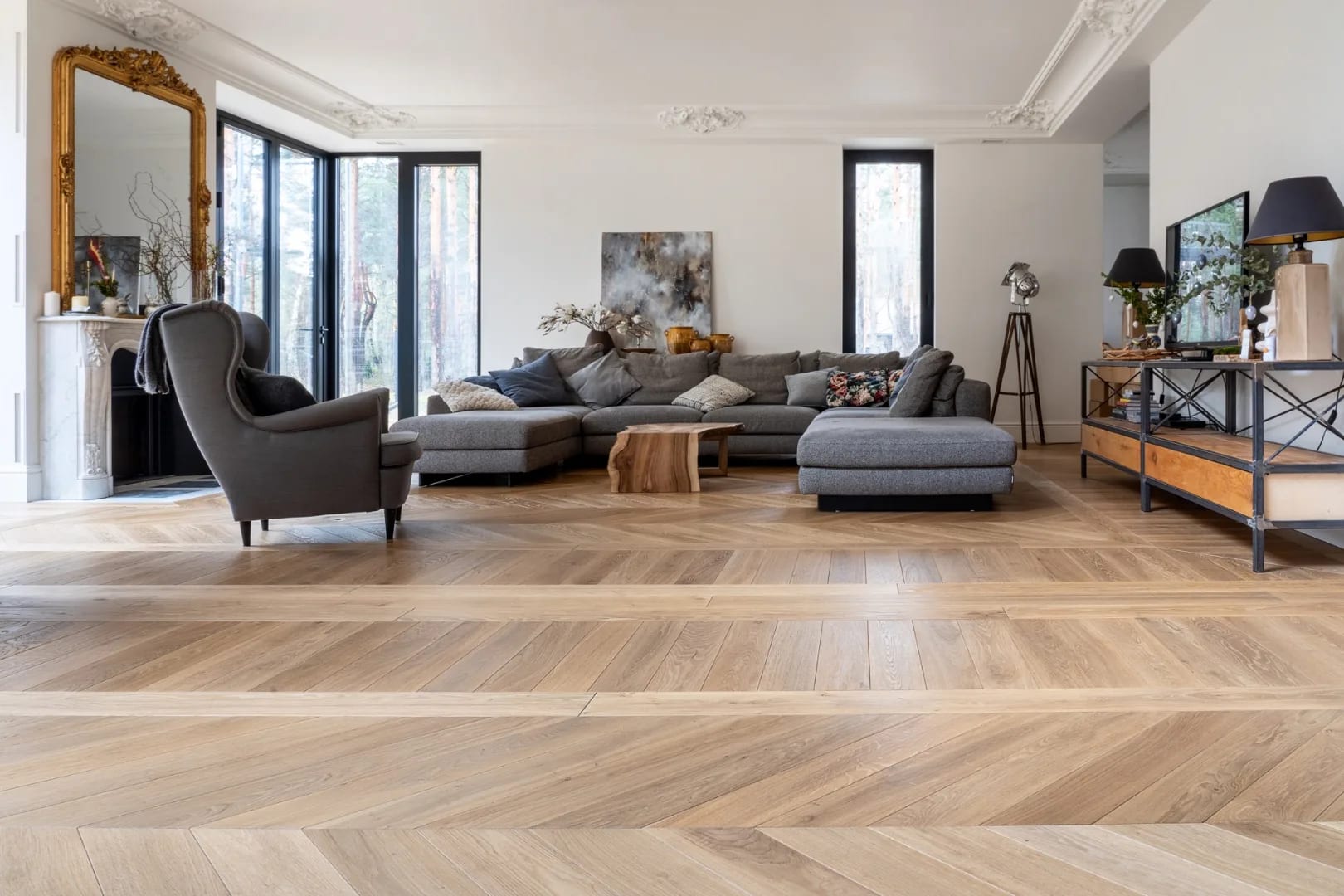 Vigo oak floor project, MAD