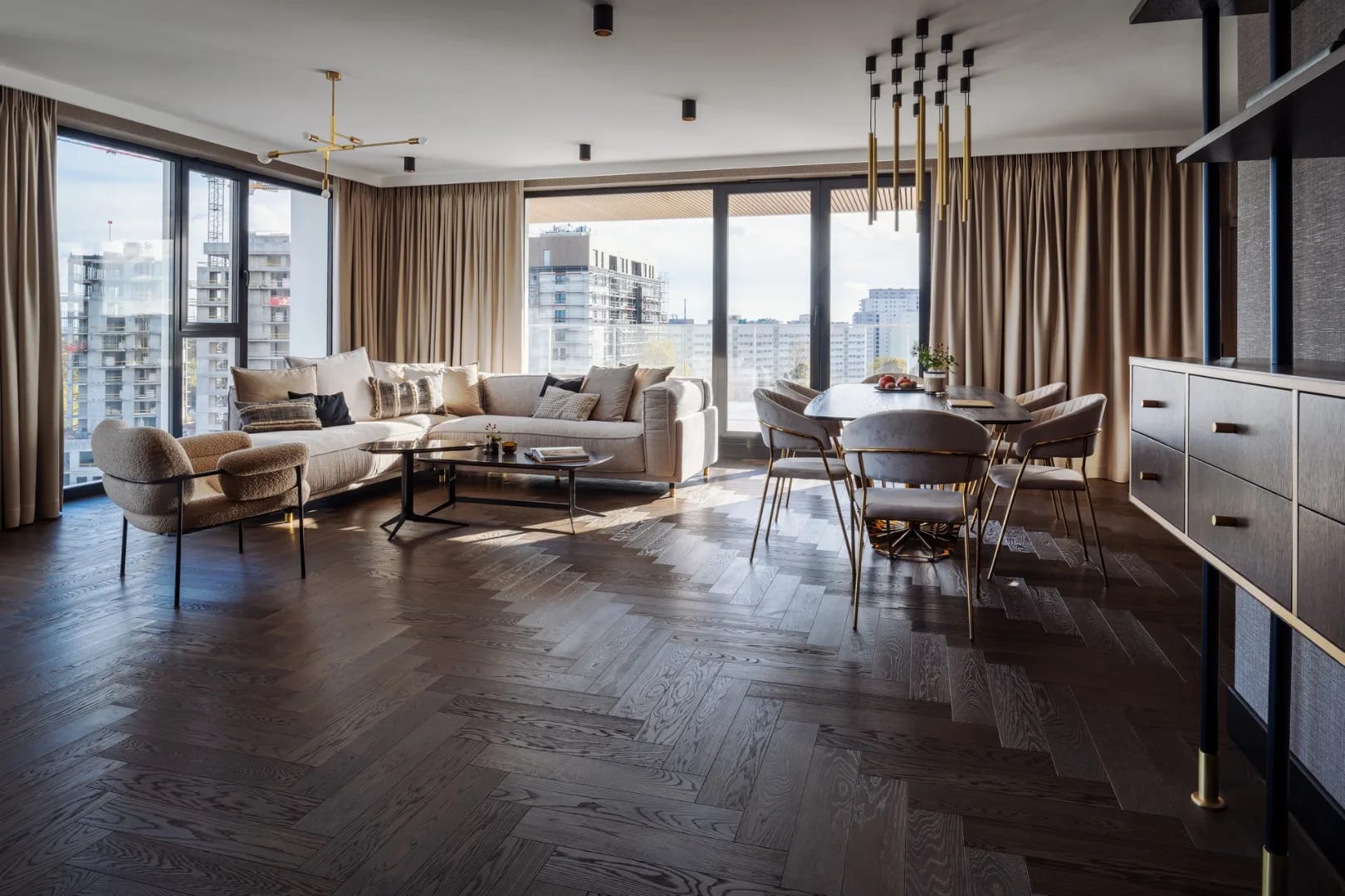 Jawor Parkiet Nero oak project