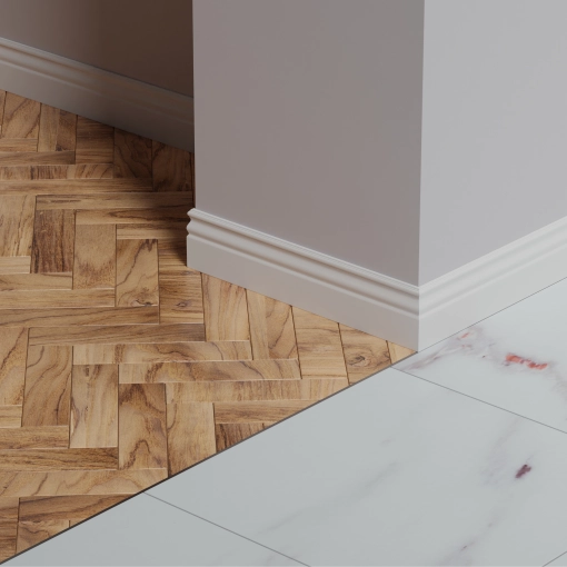 Listwy przypodłogowe lakierowane MDF