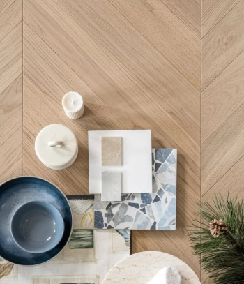 Podłoga drewniana Kaczkan Baltic Seaside Chevron 45 | Europarkiet